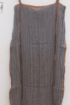 BASERANGE Sling Dress Portugal BAS-DRSKS-LC-SP25-HH BAYON GREY(YELLOW)